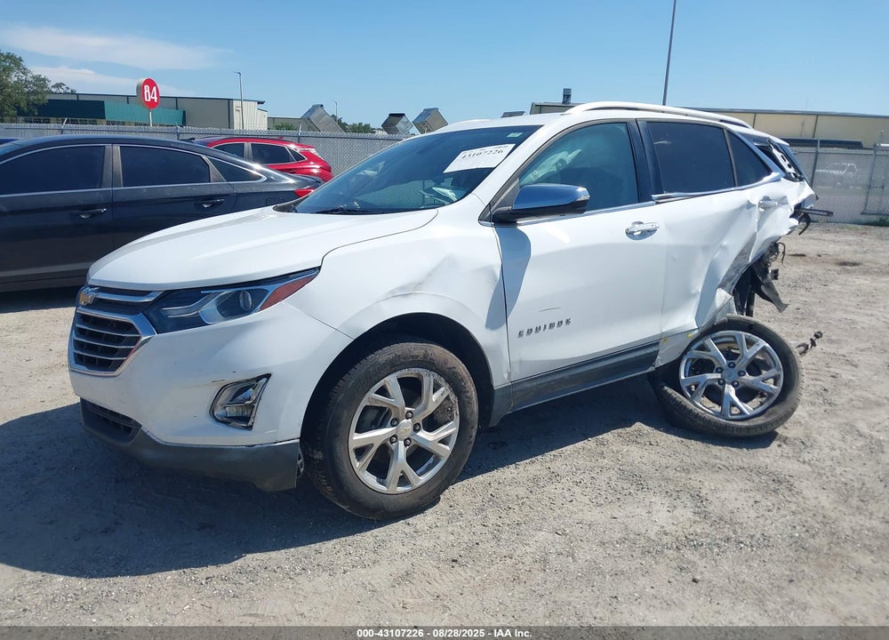 2018 CHEVROLET EQUINOX PREMIER VIN: 2GNAXMEV1J6338504