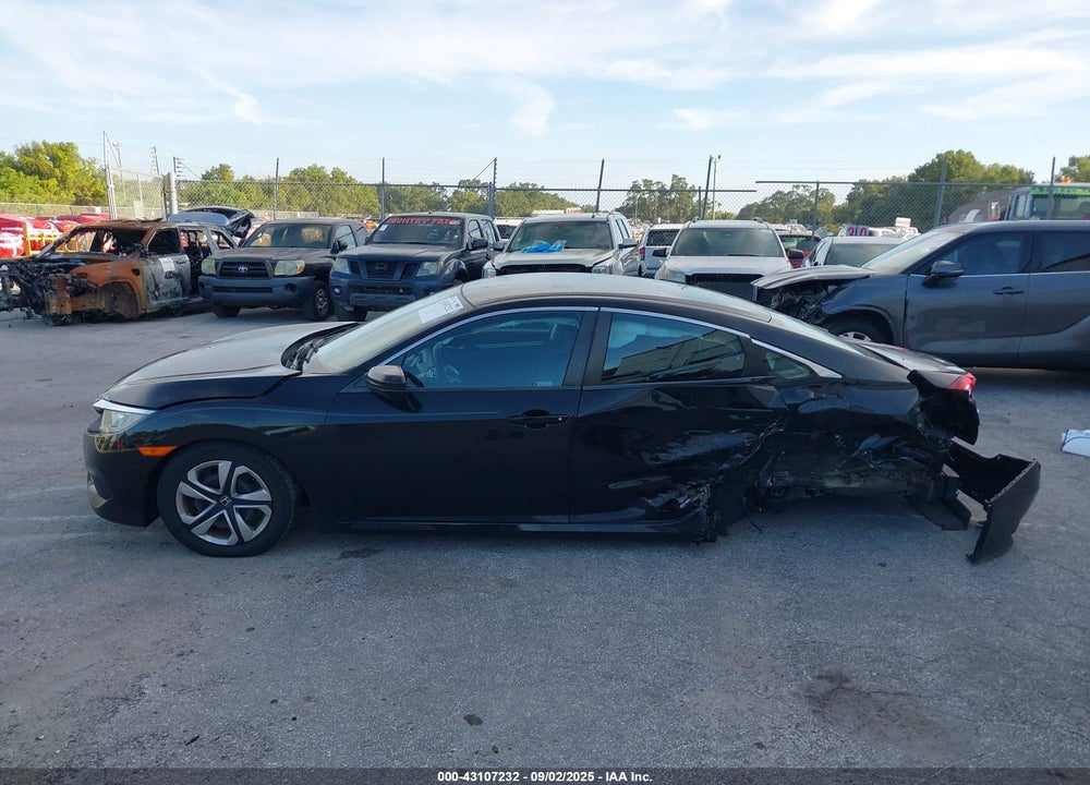 2018 HONDA CIVIC VIN: 2HGFC2F58JH595419