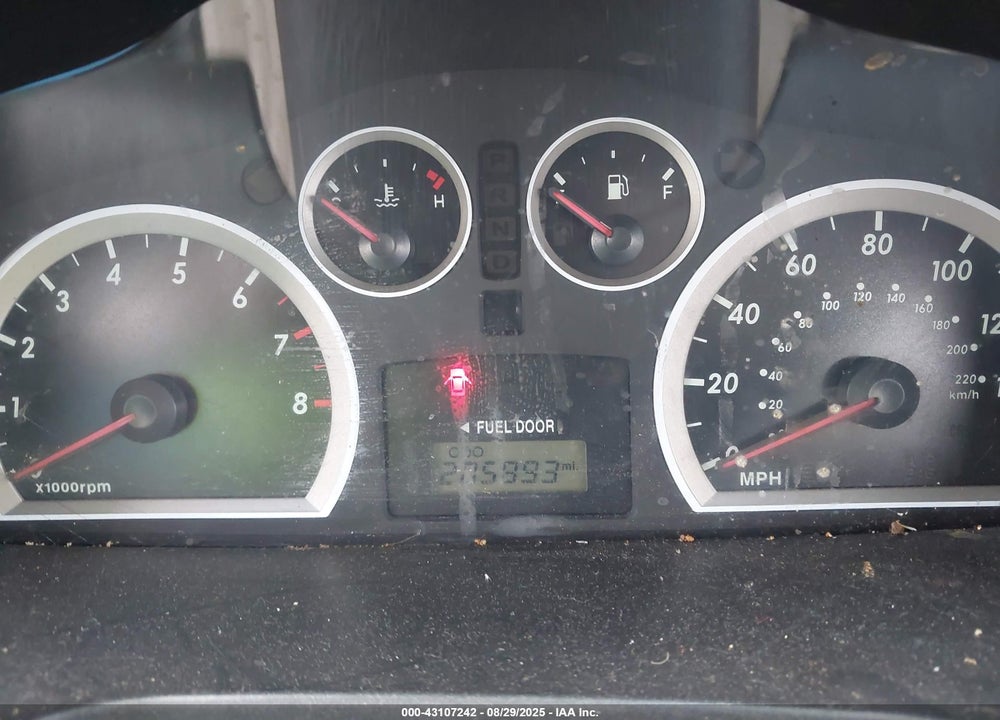 2005 HYUNDAI SANTA FE GLS VIN: KM8SC13D95U942631
