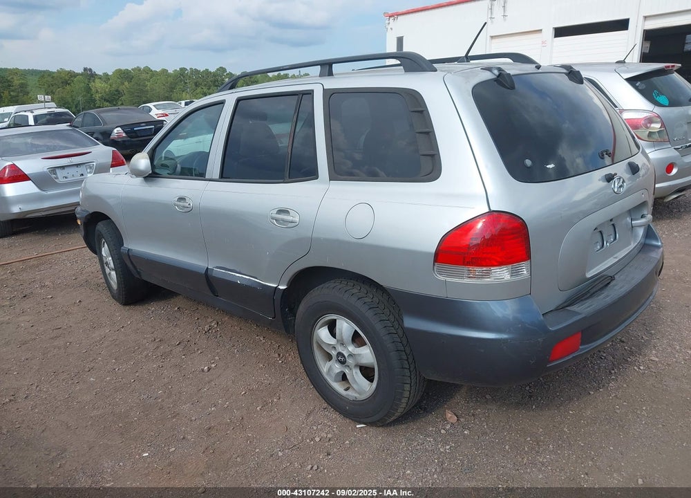 2005 HYUNDAI SANTA FE GLS VIN: KM8SC13D95U942631