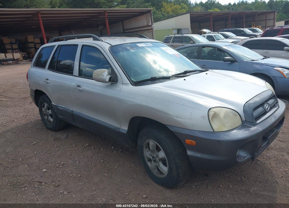 2005 HYUNDAI SANTA FE GLS VIN: KM8SC13D95U942631