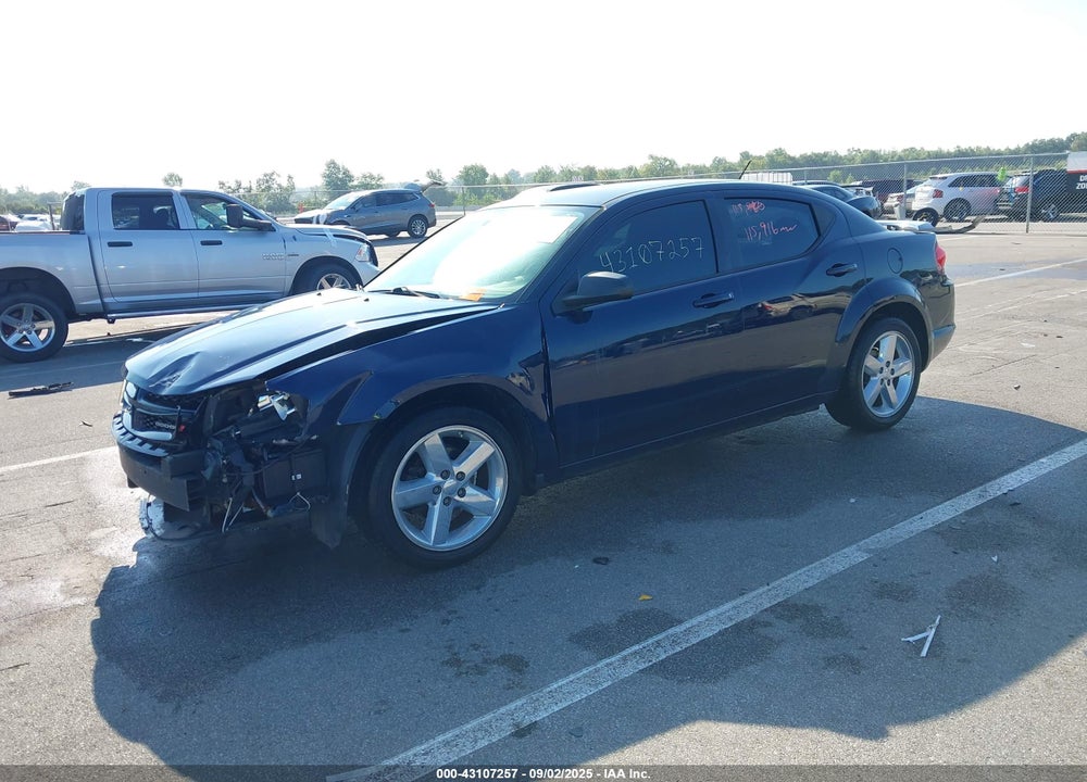2014 DODGE AVENGER VIN: 1C3CDZAB1EN227847