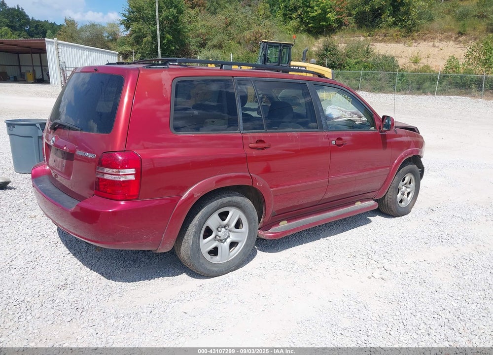 2003 TOYOTA HIGHLANDER V6 VIN: JTEGF21A130085530