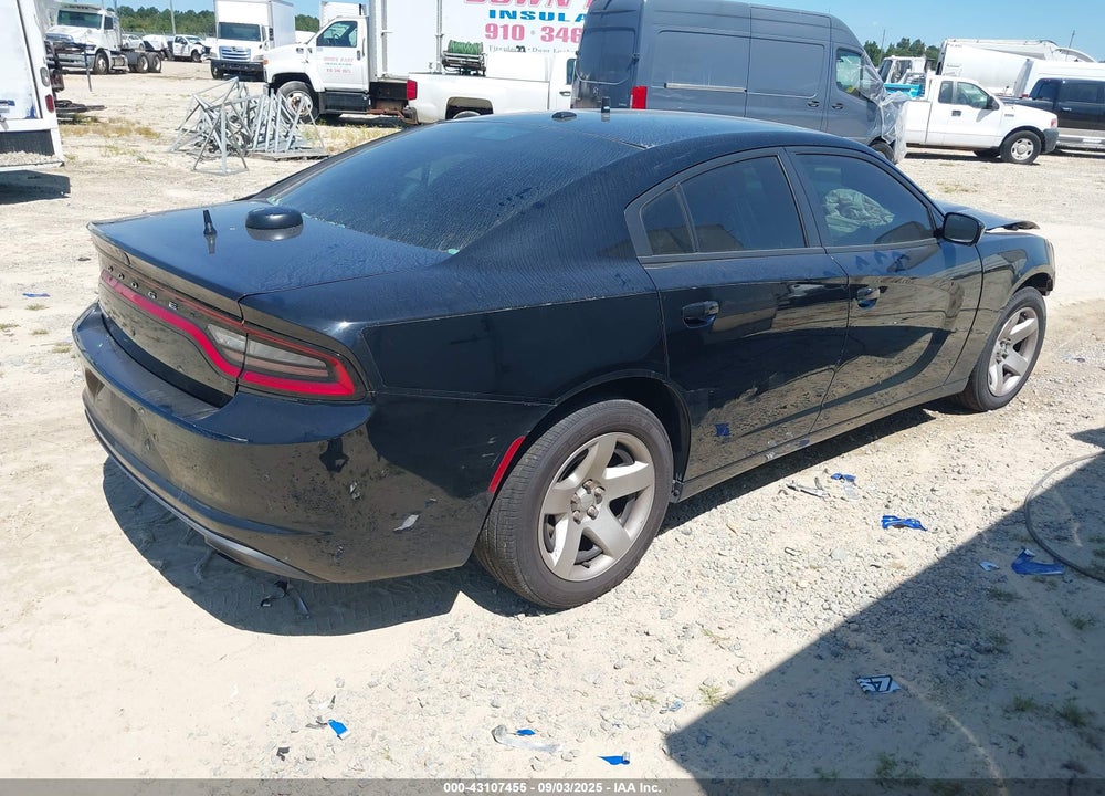 2018 DODGE CHARGER VIN: 2C3CDXAT5JH225504