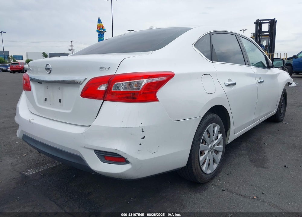 2017 NISSAN SENTRA SV VIN: 3N1AB7AP3HY288684