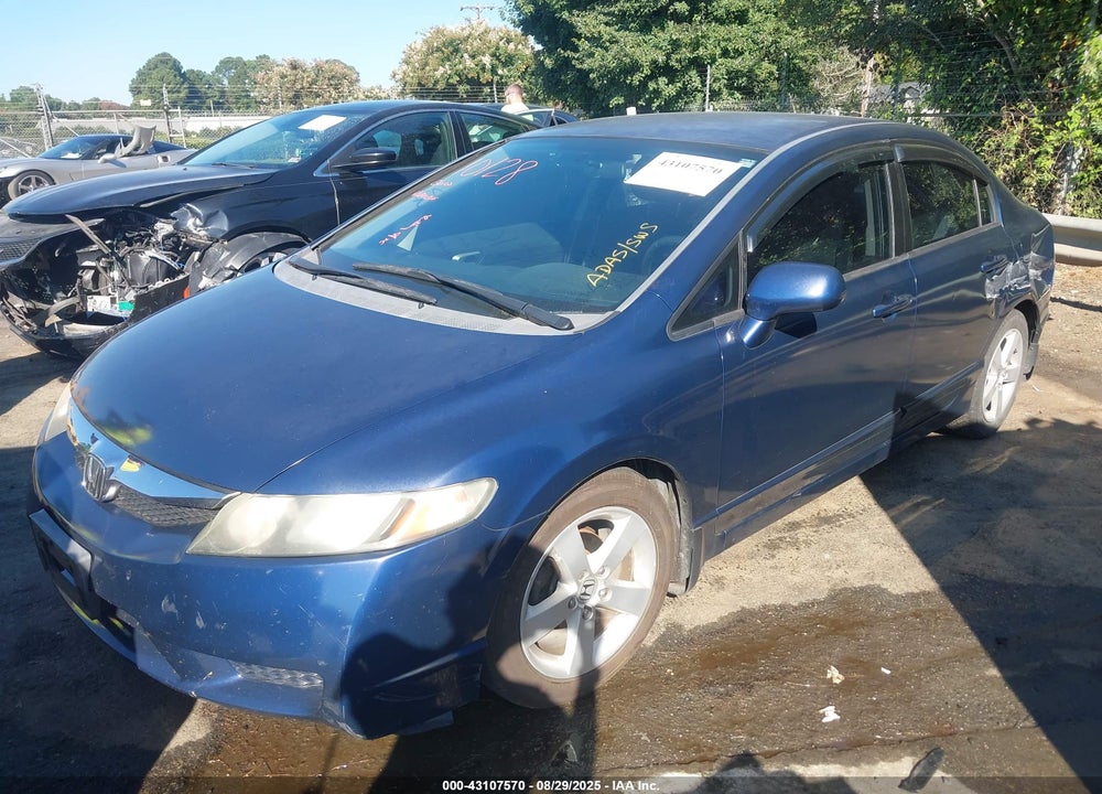 2009 HONDA CIVIC VIN: 2HGFA16689H538366