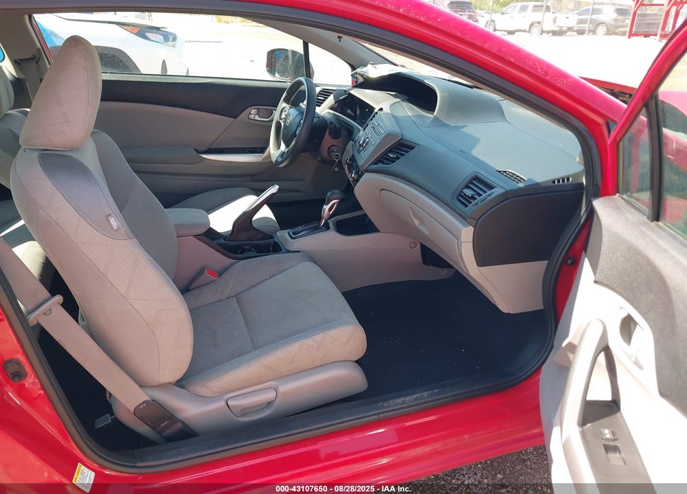 2012 HONDA CIVIC VIN: 2HGFG3B89CH542581