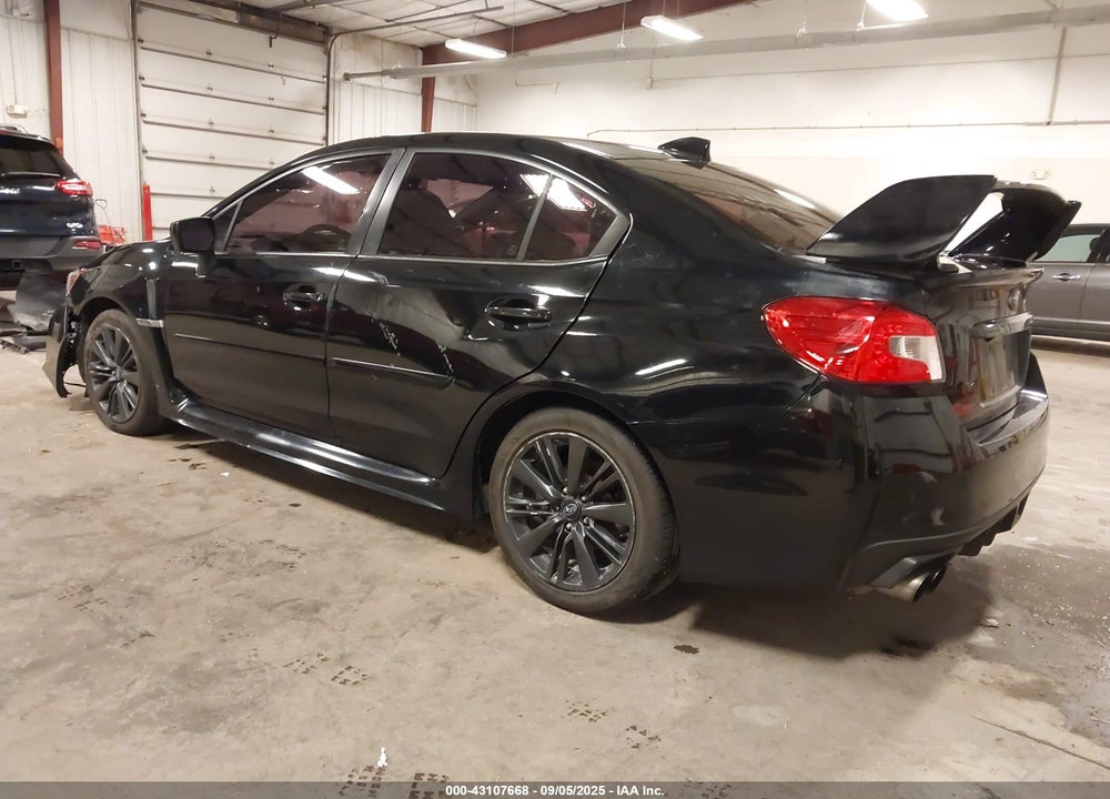 2015 SUBARU WRX VIN: JF1VA1G61F8808828