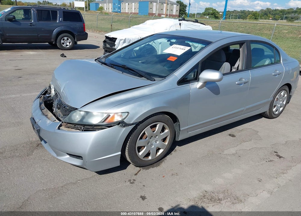 2009 HONDA CIVIC LX VIN: 1HGFA16529L014950