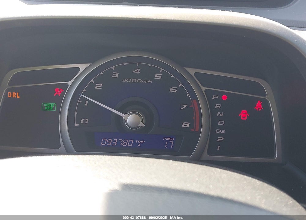 2009 HONDA CIVIC LX VIN: 1HGFA16529L014950