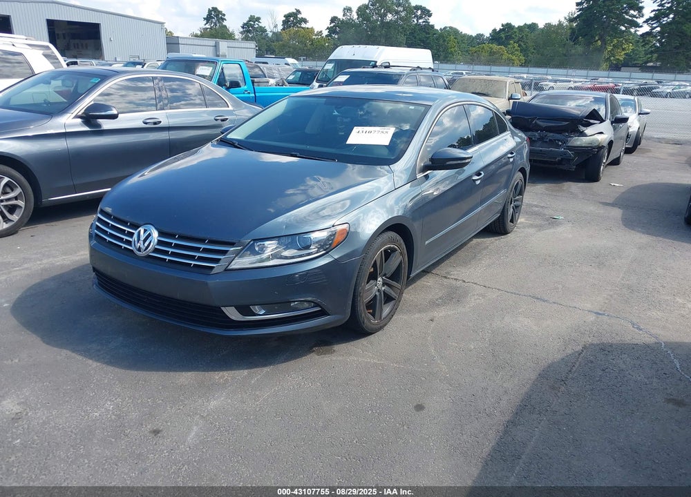2014 VOLKSWAGEN CC VIN: WVWBN7AN6EE531484