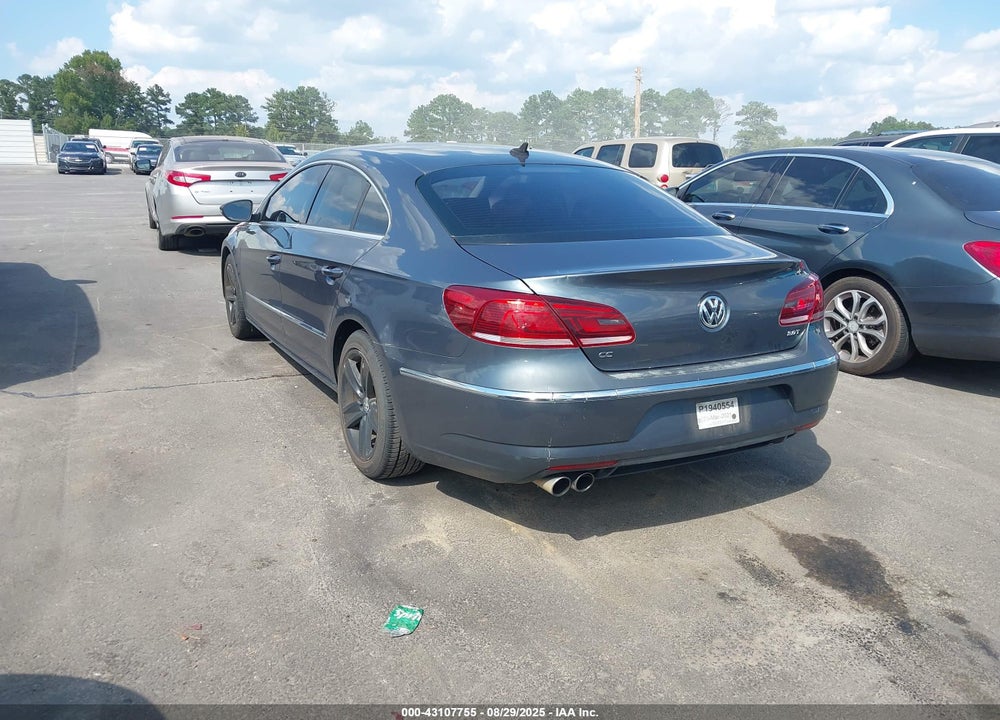 2014 VOLKSWAGEN CC VIN: WVWBN7AN6EE531484
