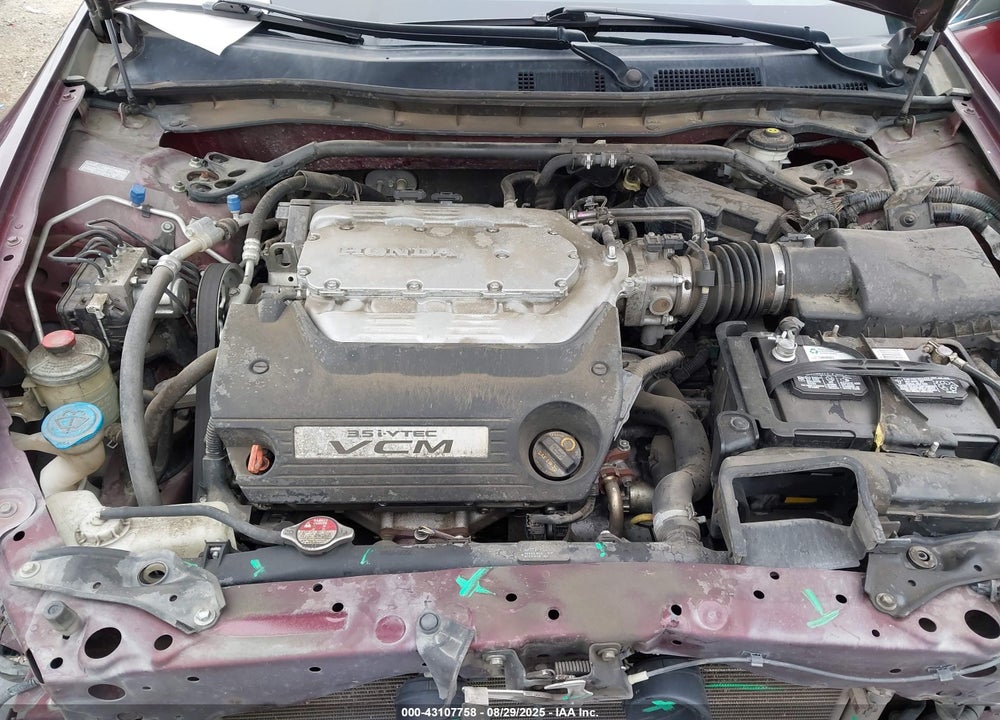 2012 HONDA ACCORD VIN: 1HGCP3F8XCA019310