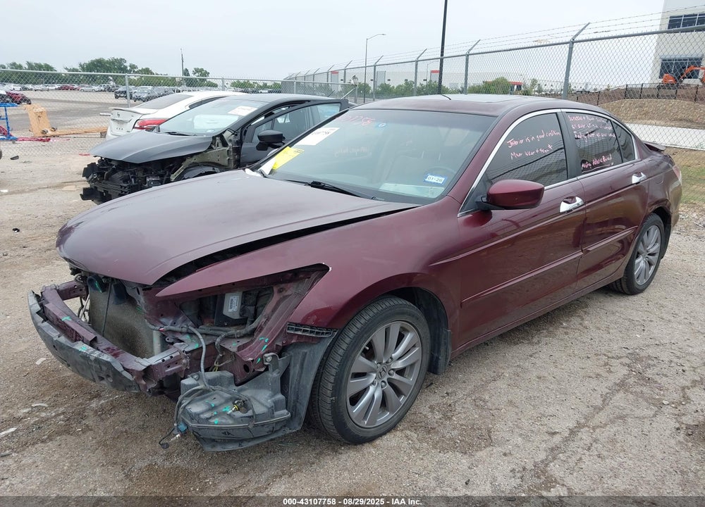 2012 HONDA ACCORD VIN: 1HGCP3F8XCA019310