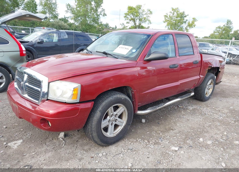 2007 DODGE DAKOTA ST VIN: 1D7HW28P07S268095