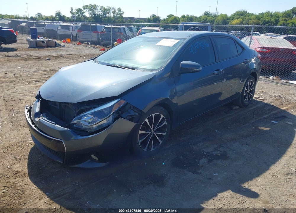 2015 TOYOTA COROLLA VIN: 2T1BURHE3FC292744