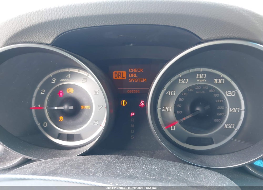2012 ACURA MDX VIN: 2HNYD2H33CH501895