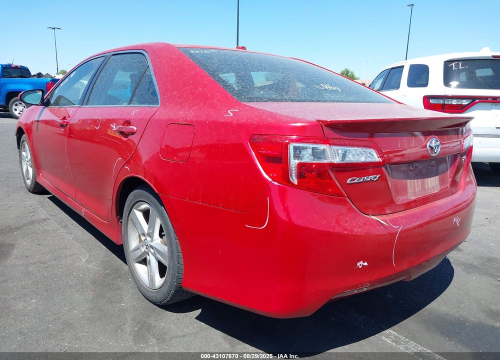2012 TOYOTA CAMRY SE LIMITED EDITION VIN: 4T1BF1FK2CU625689