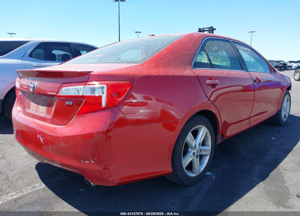 2012 TOYOTA CAMRY SE LIMITED EDITION VIN: 4T1BF1FK2CU625689