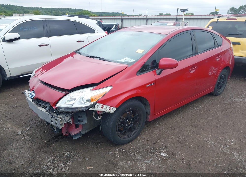 2015 TOYOTA PRIUS VIN: JTDKN3DU8F1907476