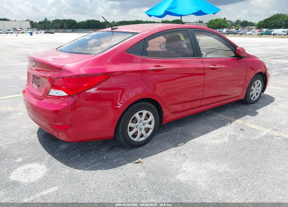 2013 HYUNDAI ACCENT VIN: KMHCT4AE6DU573176
