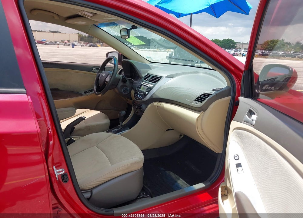 2013 HYUNDAI ACCENT VIN: KMHCT4AE6DU573176