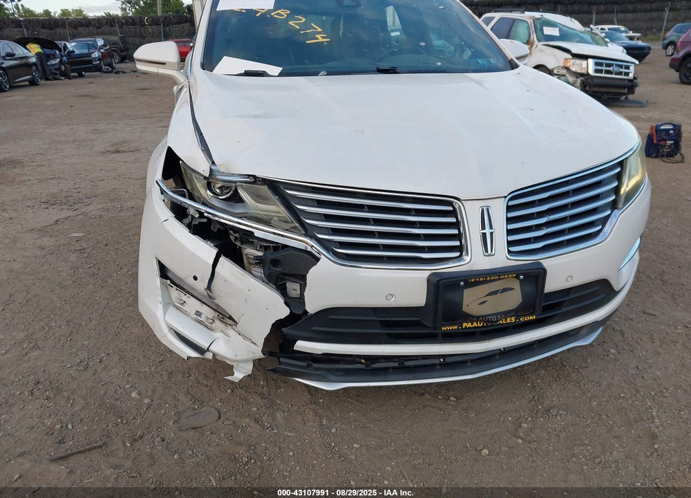 2015 LINCOLN MKC VIN: 5LMTJ2AHXFUJ12583