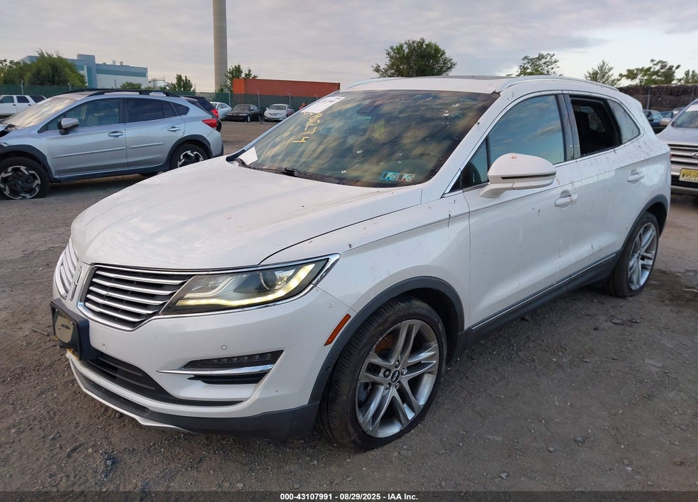 2015 LINCOLN MKC VIN: 5LMTJ2AHXFUJ12583