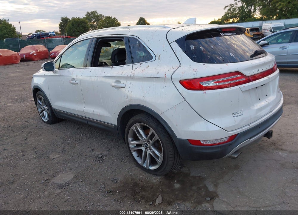 2015 LINCOLN MKC VIN: 5LMTJ2AHXFUJ12583