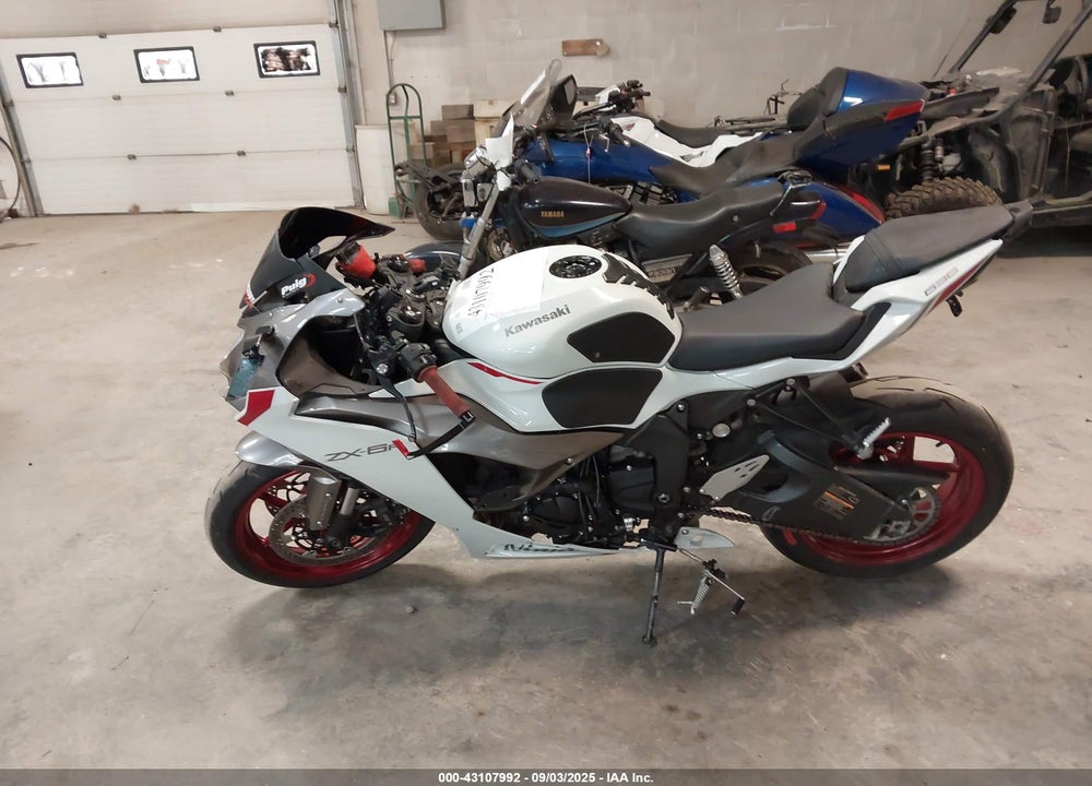 2025 KAWASAKI ZX636 K VIN: JKBZXJJ17SA023259