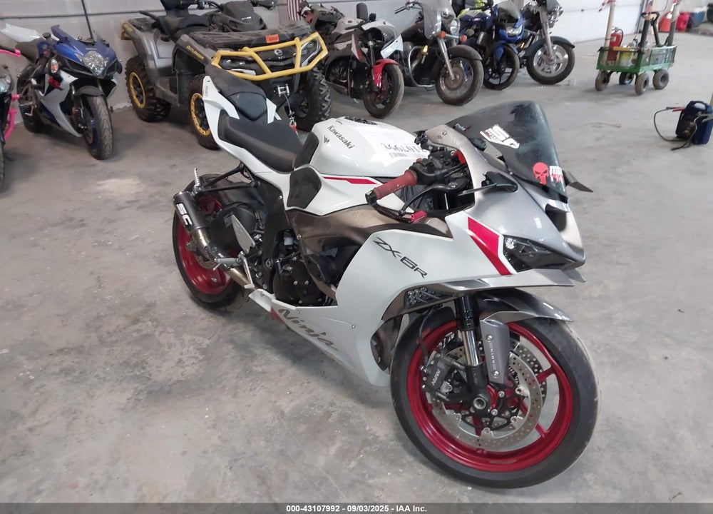 2025 KAWASAKI ZX636 K VIN: JKBZXJJ17SA023259