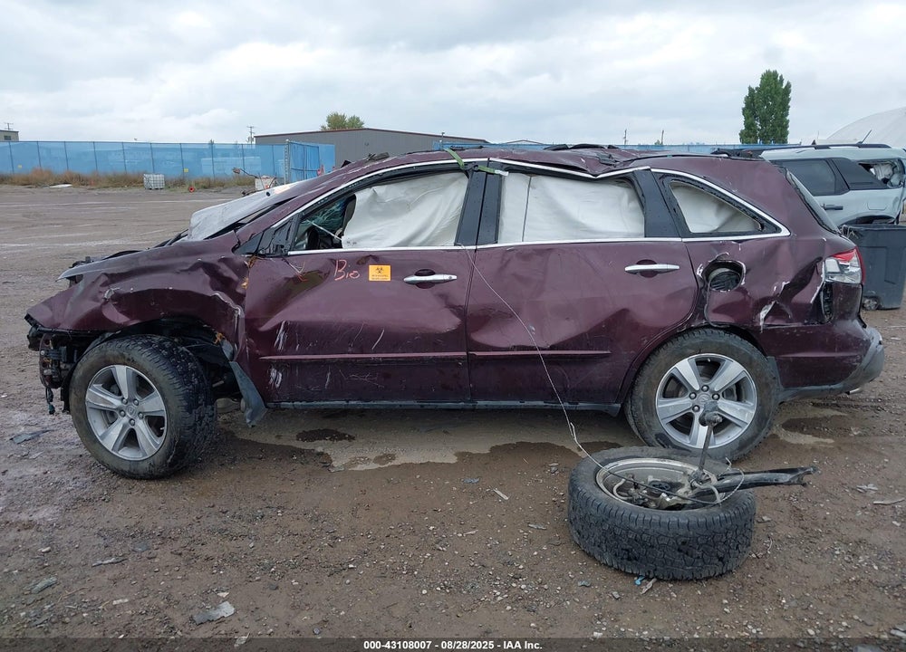 2011 ACURA MDX VIN: 2HNYD2H62BH519734