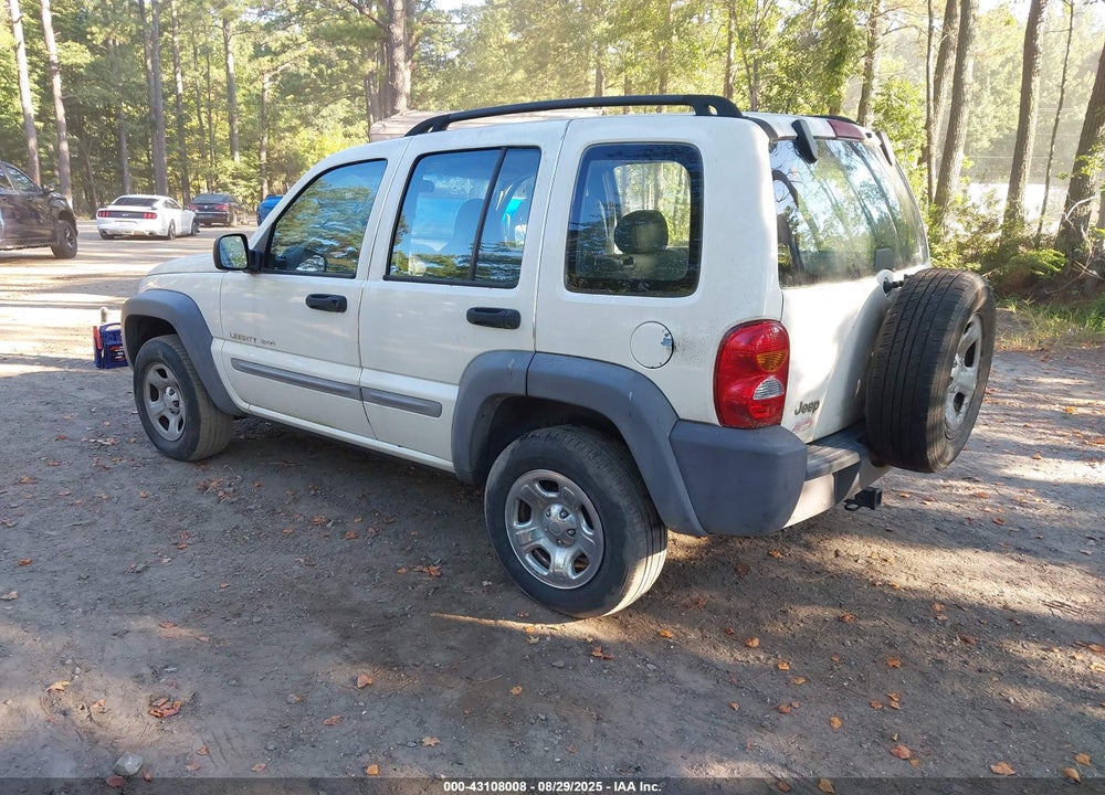 2002 JEEP LIBERTY SPORT VIN: 1J4GK48K22W150806