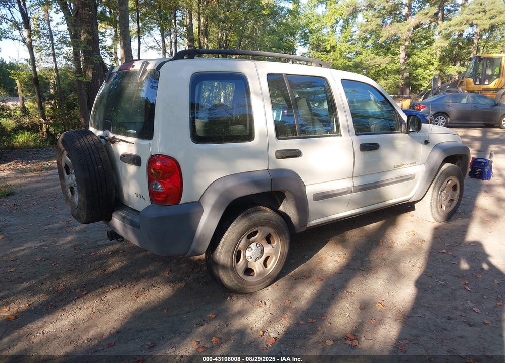 2002 JEEP LIBERTY SPORT VIN: 1J4GK48K22W150806