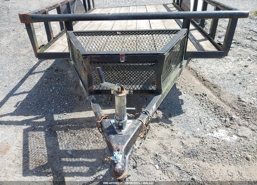 2019 CARRY ON OPEN BED TRAILER VIN: 4YMBU1012KV009927