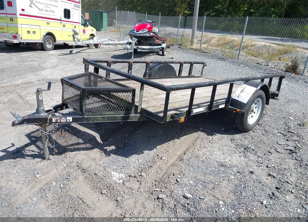 2019 CARRY ON OPEN BED TRAILER VIN: 4YMBU1012KV009927