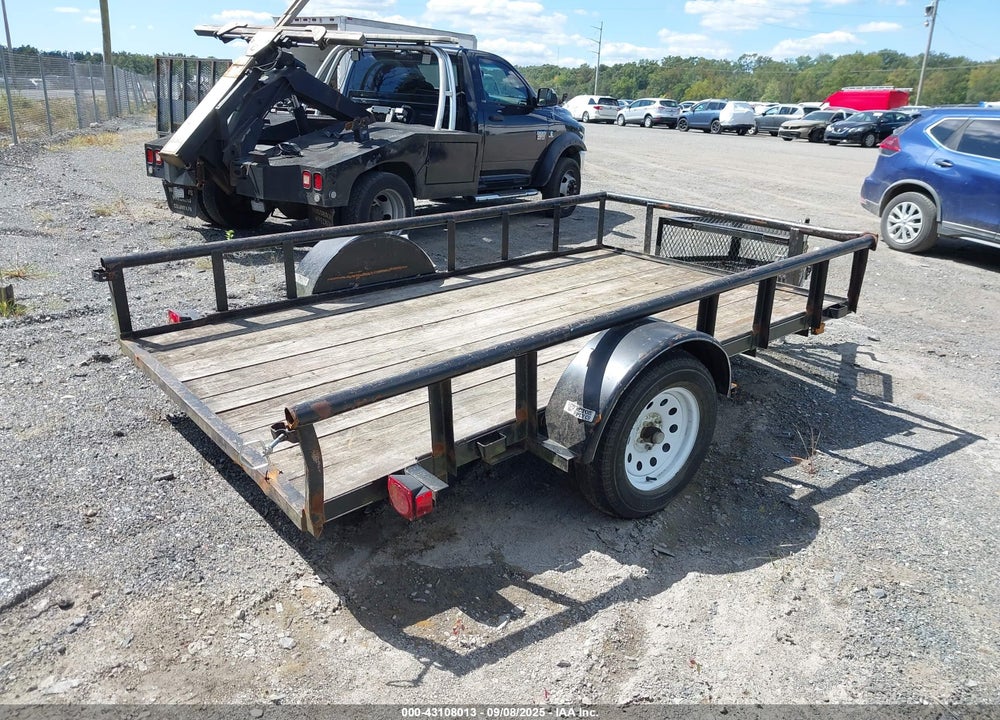 2019 CARRY ON OPEN BED TRAILER VIN: 4YMBU1012KV009927