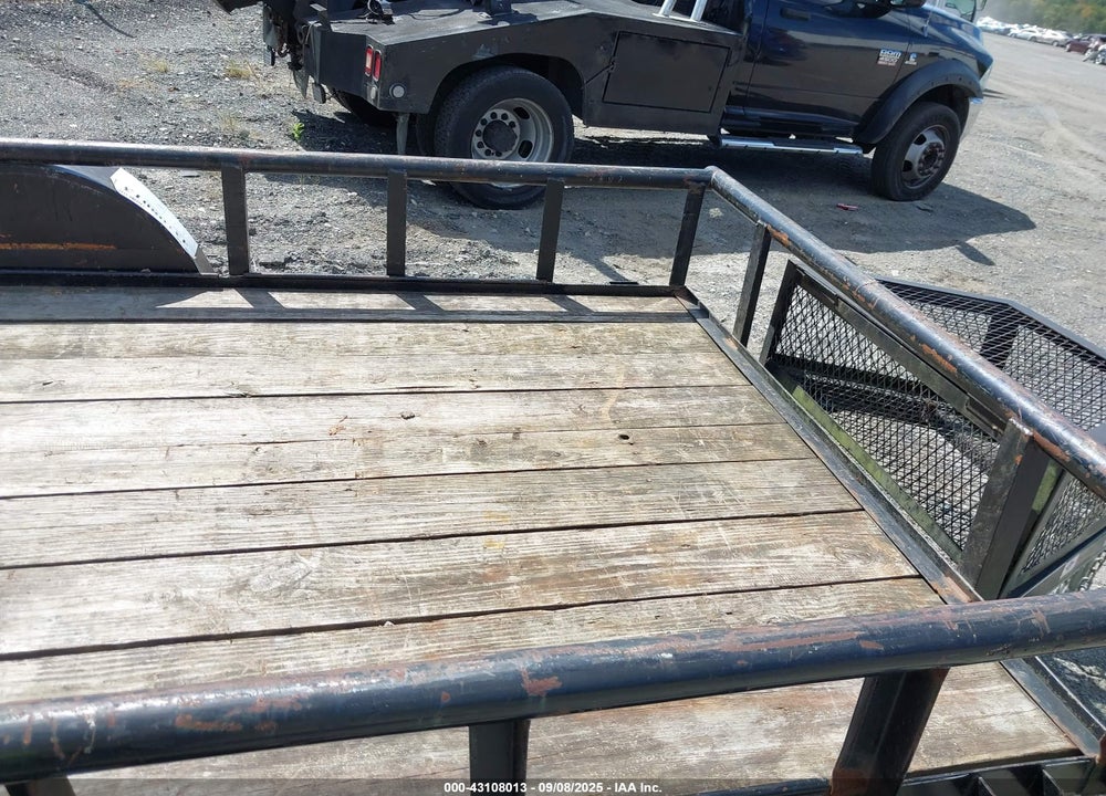 2019 CARRY ON OPEN BED TRAILER VIN: 4YMBU1012KV009927