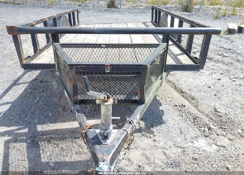 2019 CARRY ON OPEN BED TRAILER VIN: 4YMBU1012KV009927