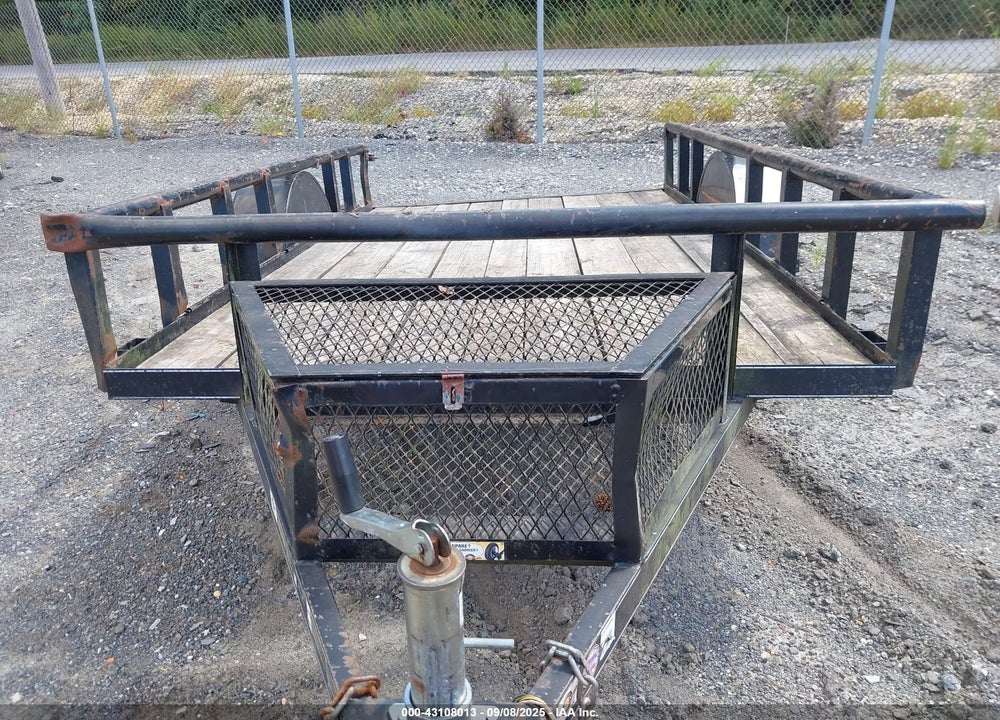 2019 CARRY ON OPEN BED TRAILER VIN: 4YMBU1012KV009927