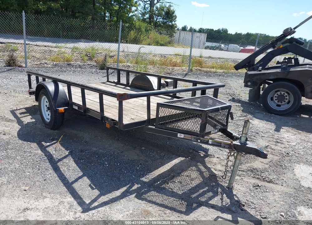 2019 CARRY ON OPEN BED TRAILER VIN: 4YMBU1012KV009927