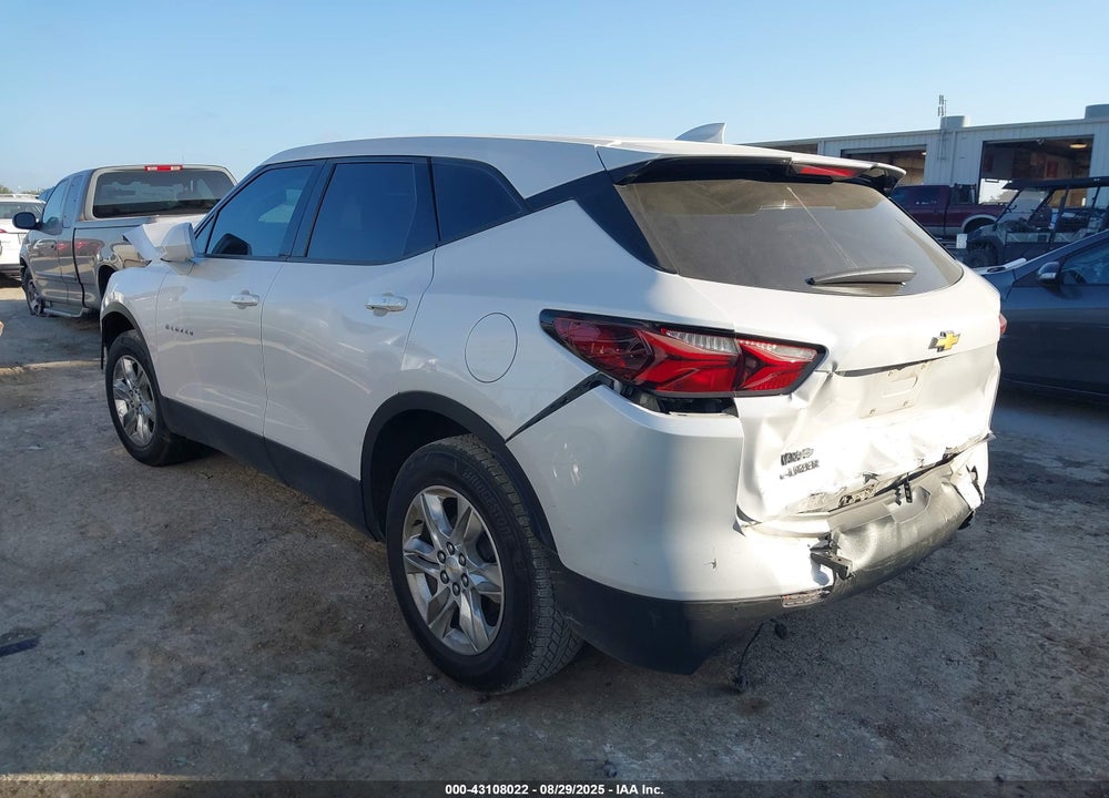 2020 CHEVROLET BLAZER VIN: 3GNKBBRA7LS593869