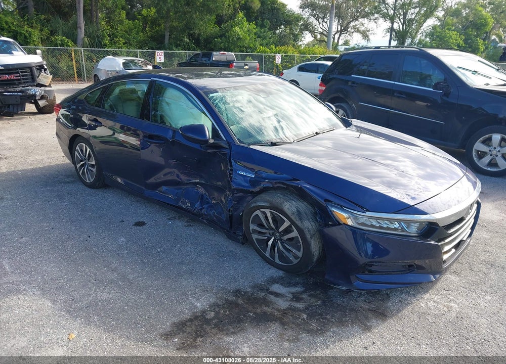 2020 HONDA ACCORD HYBRID VIN: 1HGCV3F15LA008238