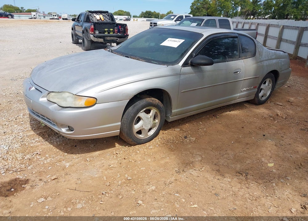 2003 CHEVROLET MONTE CARLO SS VIN: 2G1WX12K239148261
