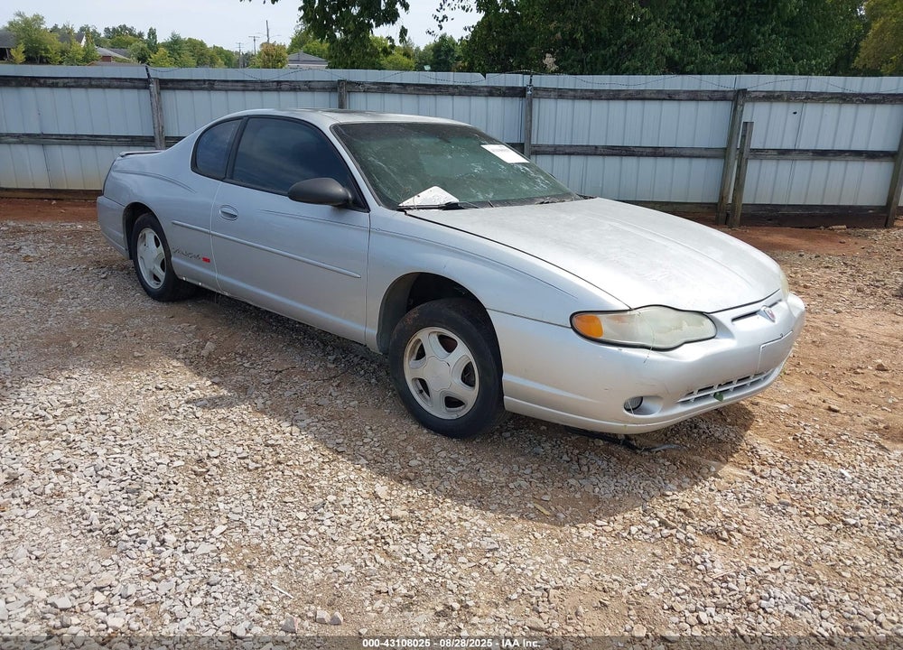 2003 CHEVROLET MONTE CARLO SS VIN: 2G1WX12K239148261