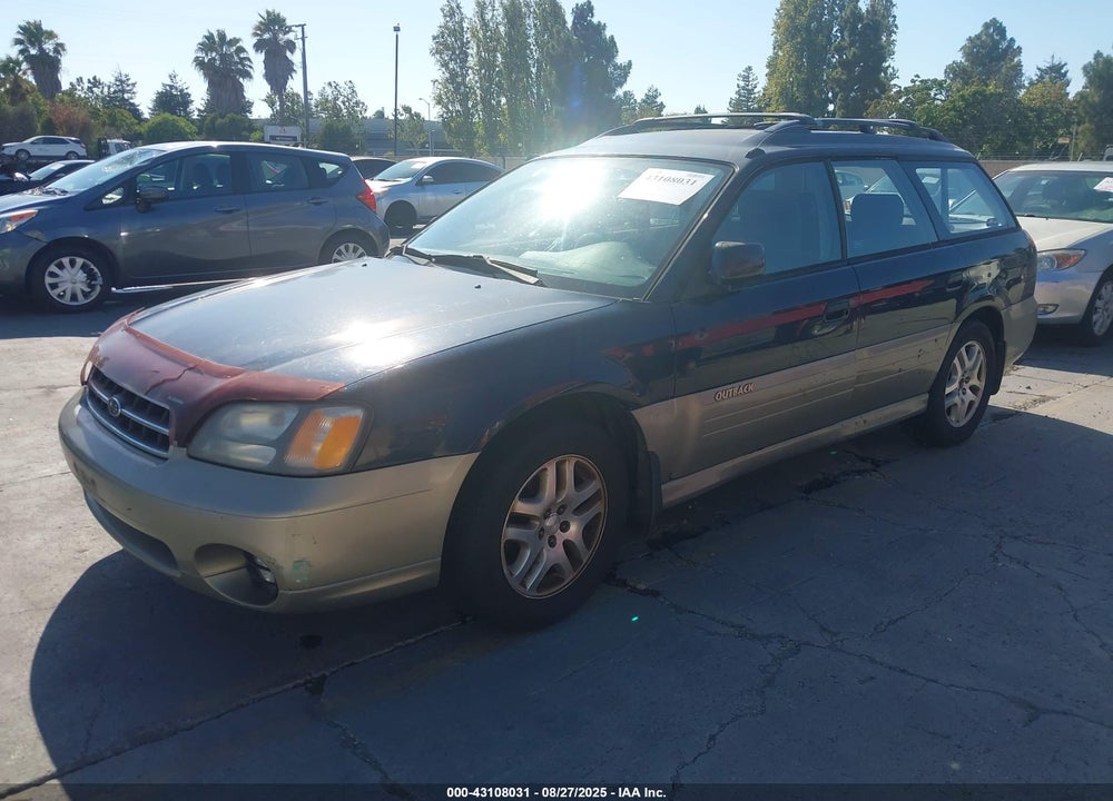 2000 SUBARU OUTBACK VIN: 4S3BH6752Y7650781
