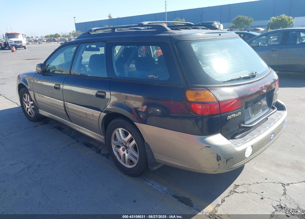 2000 SUBARU OUTBACK VIN: 4S3BH6752Y7650781