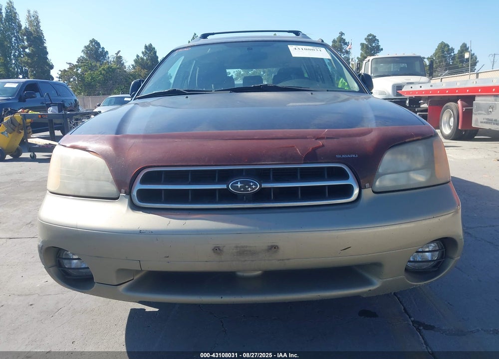 2000 SUBARU OUTBACK VIN: 4S3BH6752Y7650781