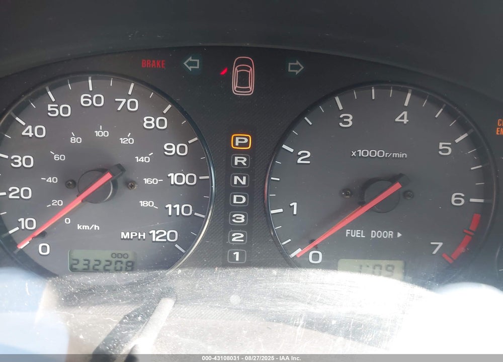 2000 SUBARU OUTBACK VIN: 4S3BH6752Y7650781
