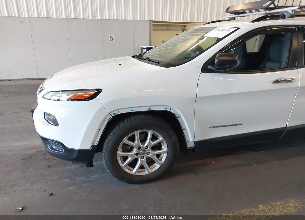 2016 JEEP CHEROKEE SPORT VIN: 1C4PJMAB1GW278142